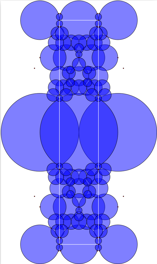 Fundamental domain for a Bianchi group