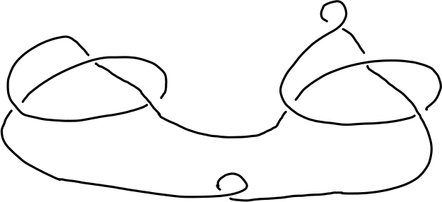 hand-drawn image of a knot
